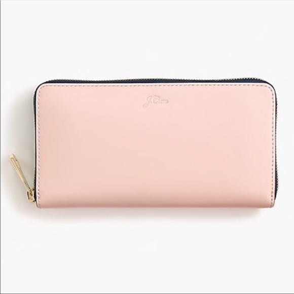 J. Crew Handbags - NWT - JCrew Continental Wallet - Italian Leather